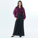 Plain Fashion Blouse For Women Image