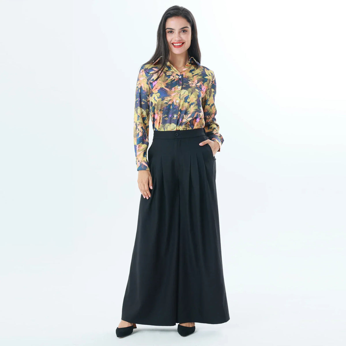 Plain Fashion Pants For Women Image