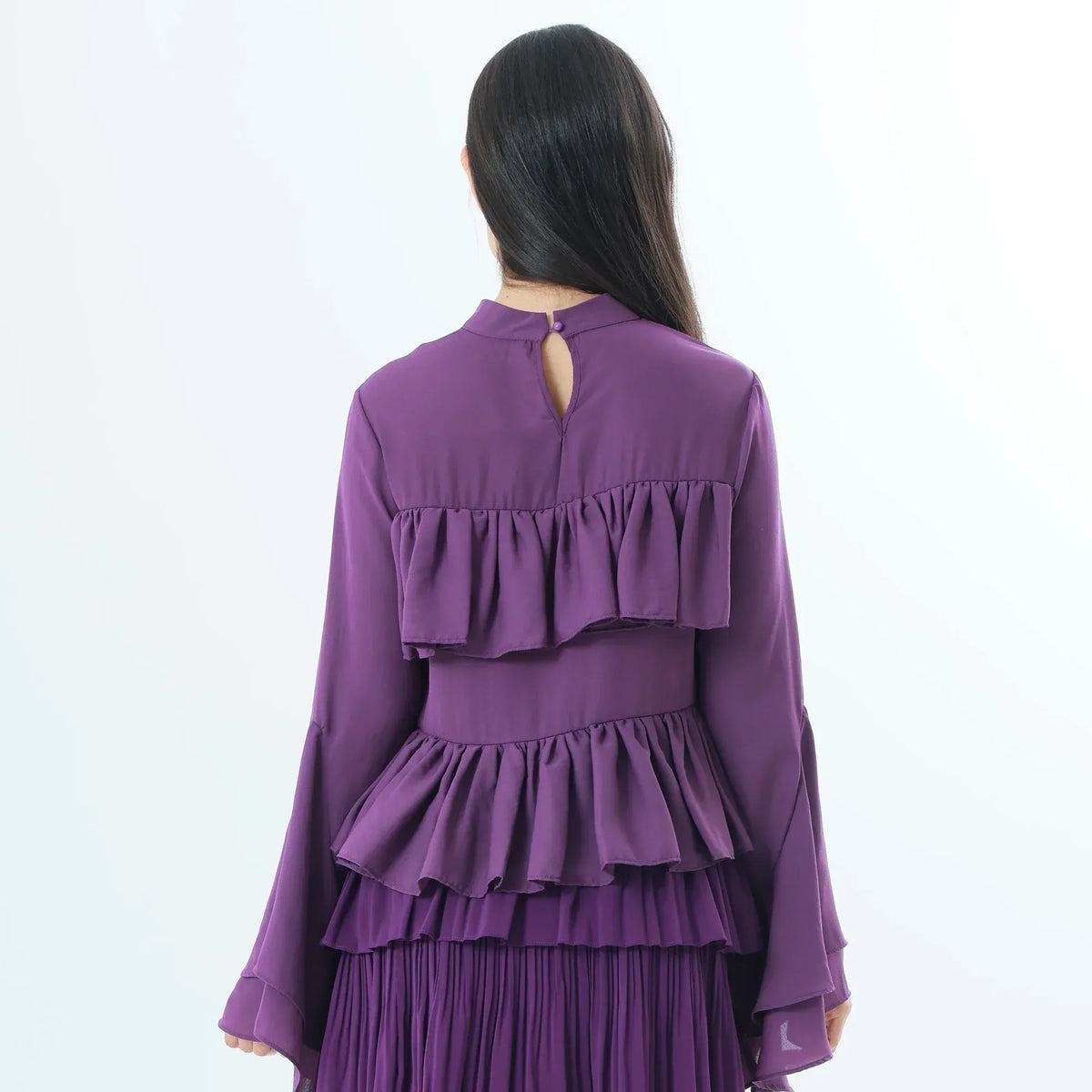 Plain Fashion Blouse For Women Image