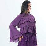 Plain Fashion Blouse For Women Image