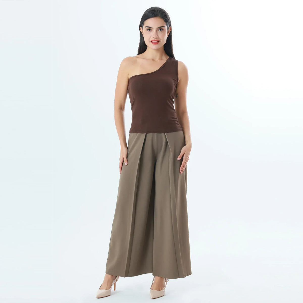 Plain Fashion Vest For Women Image