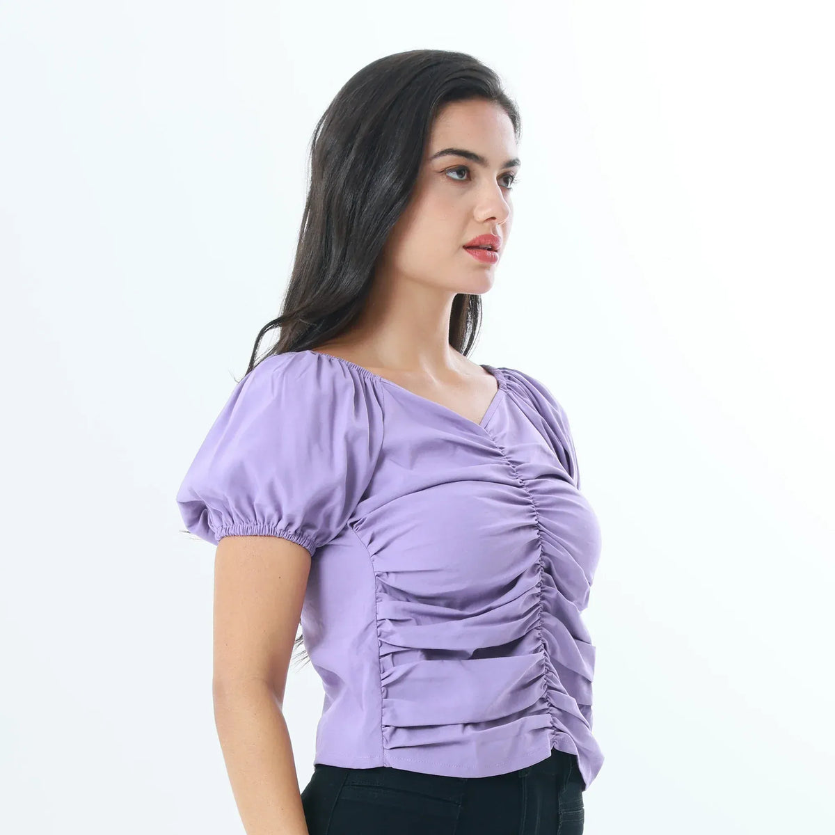 Quilting Fashion Blouse For Women Image