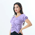 Quilting Fashion Blouse For Women Image