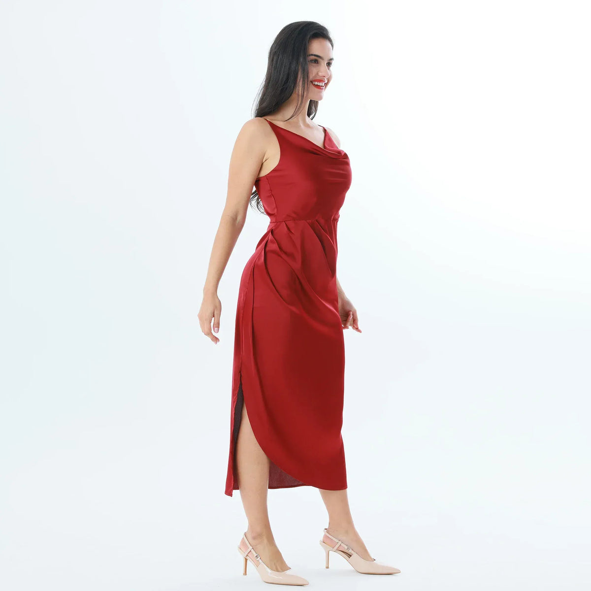 Plain Fashion Dress For Women Image