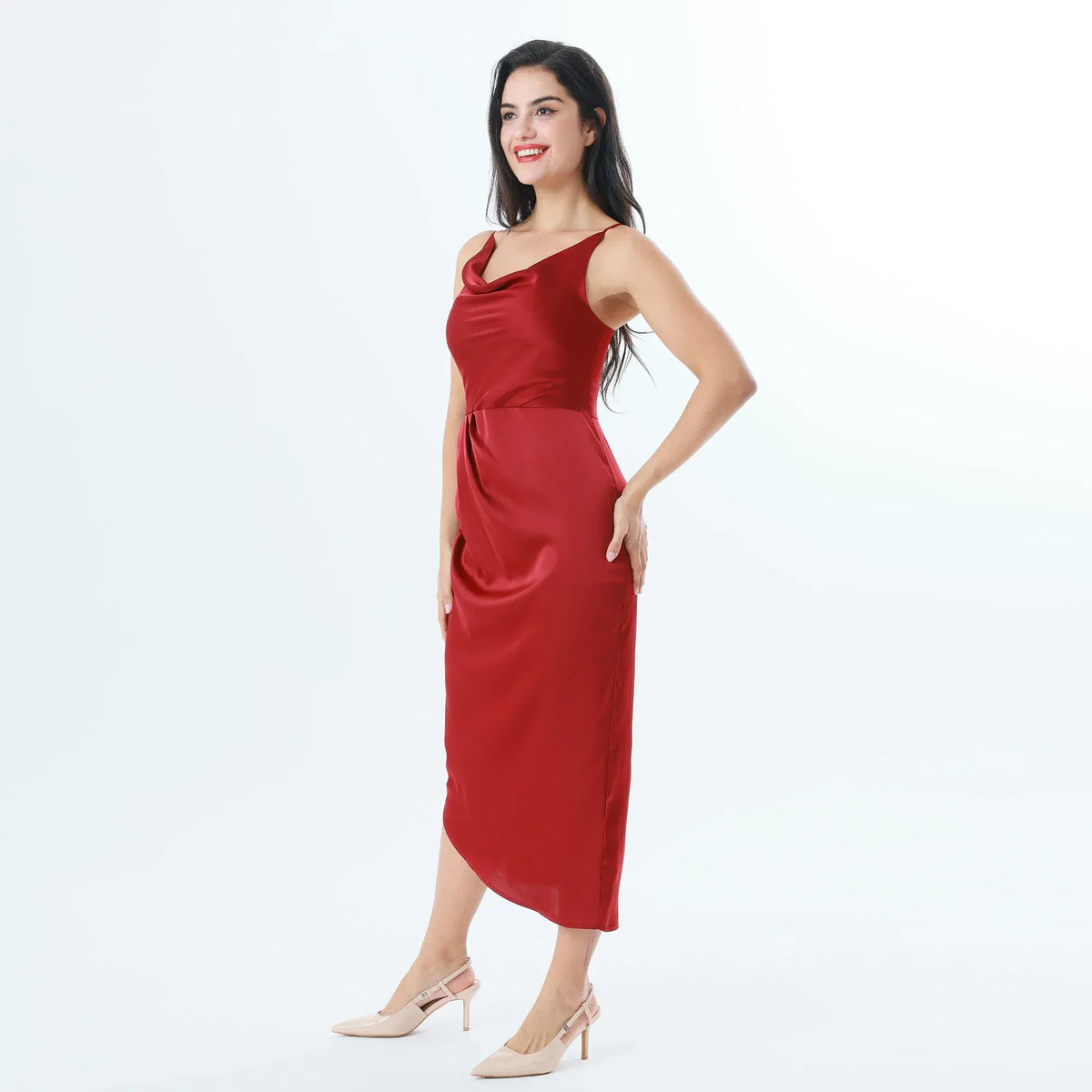 Plain Fashion Dress For Women Image