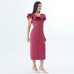 Plain Fashion Dress For Women Image