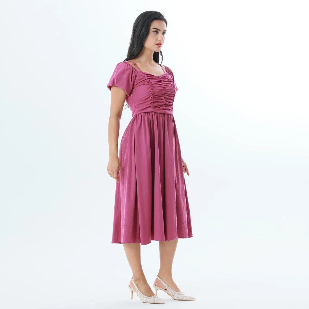 Quilting Fashion Dress For Women Image