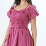 Quilting Fashion Dress For Women Image