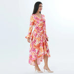 Floral Fashion Dress For Women Image