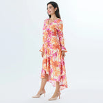 Floral Fashion Dress For Women Image