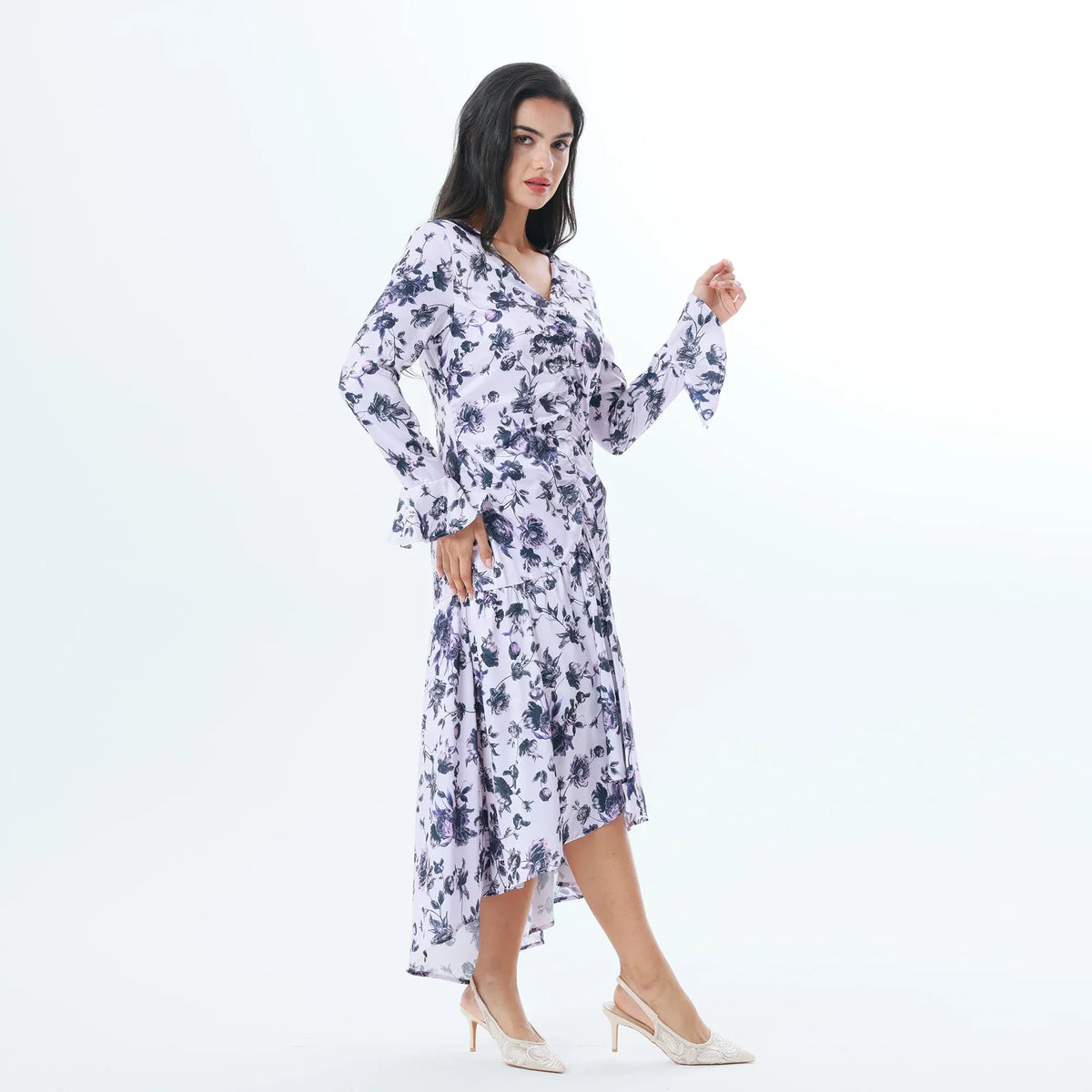 Floral Fashion Dress For Women Image