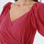 Checked Fashion Dress For Women Image