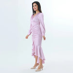 Plain Fashion Dress For Women Image