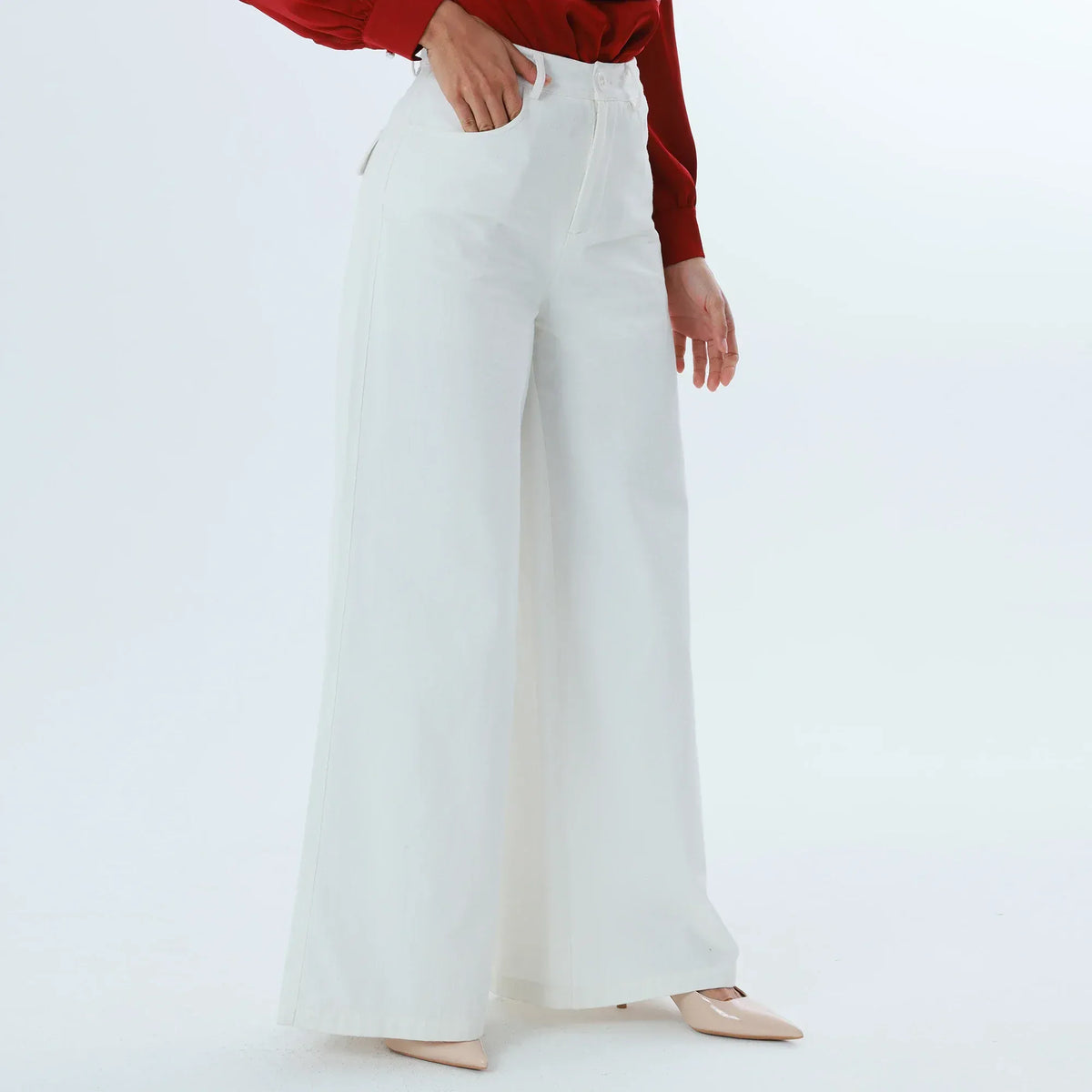 Plain Fashion Pants For Women Image