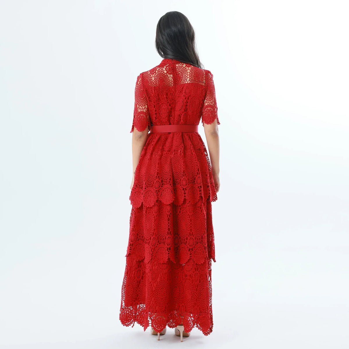 Laced Fashion Dress For Women Image