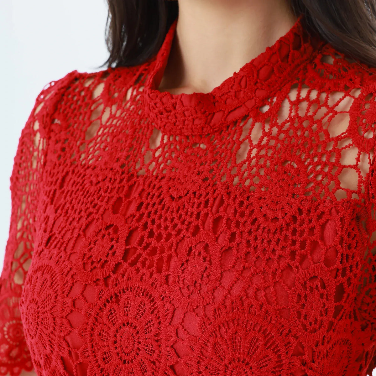 Laced Fashion Dress For Women Image