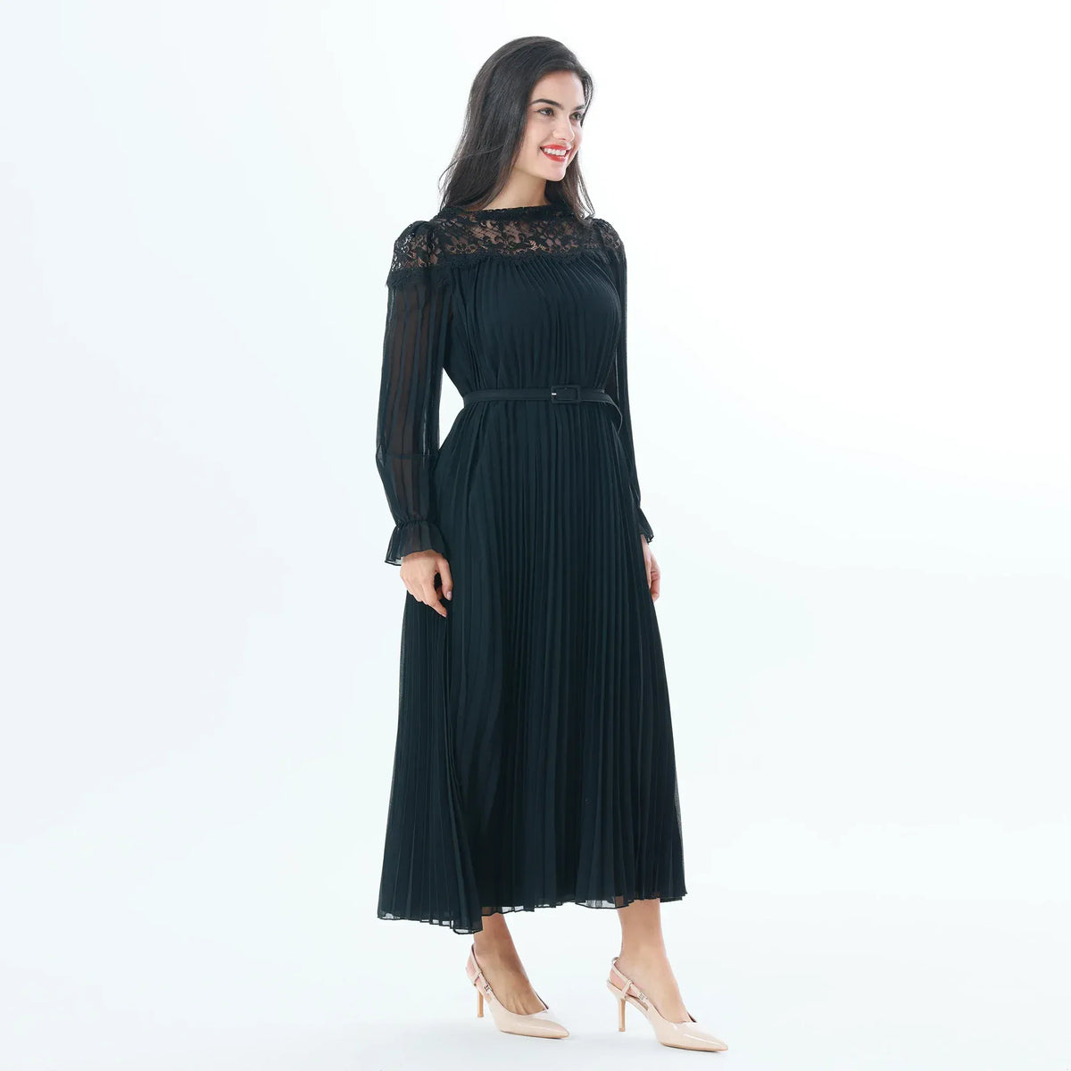 Laced Fashion Dress For Women Image
