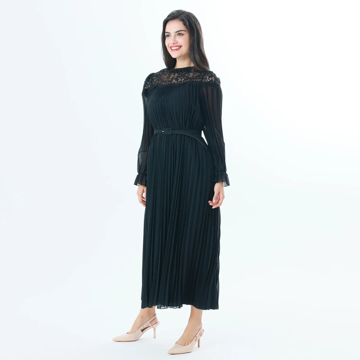 Laced Fashion Dress For Women Image
