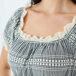 Checked Fashion Dress For Women Image