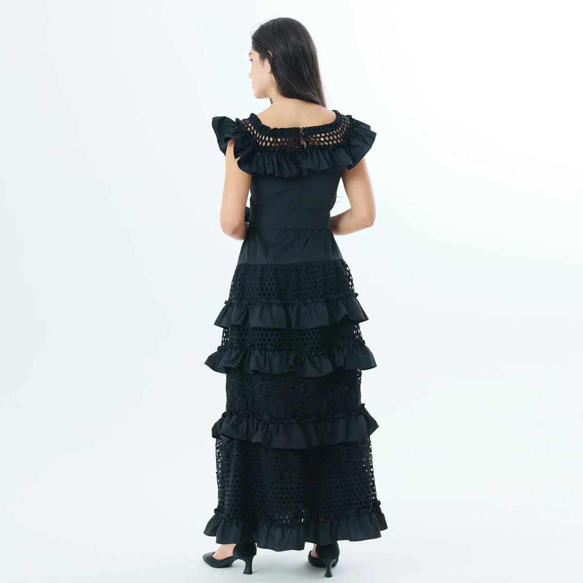 Laced Fashion Dress For Women Image
