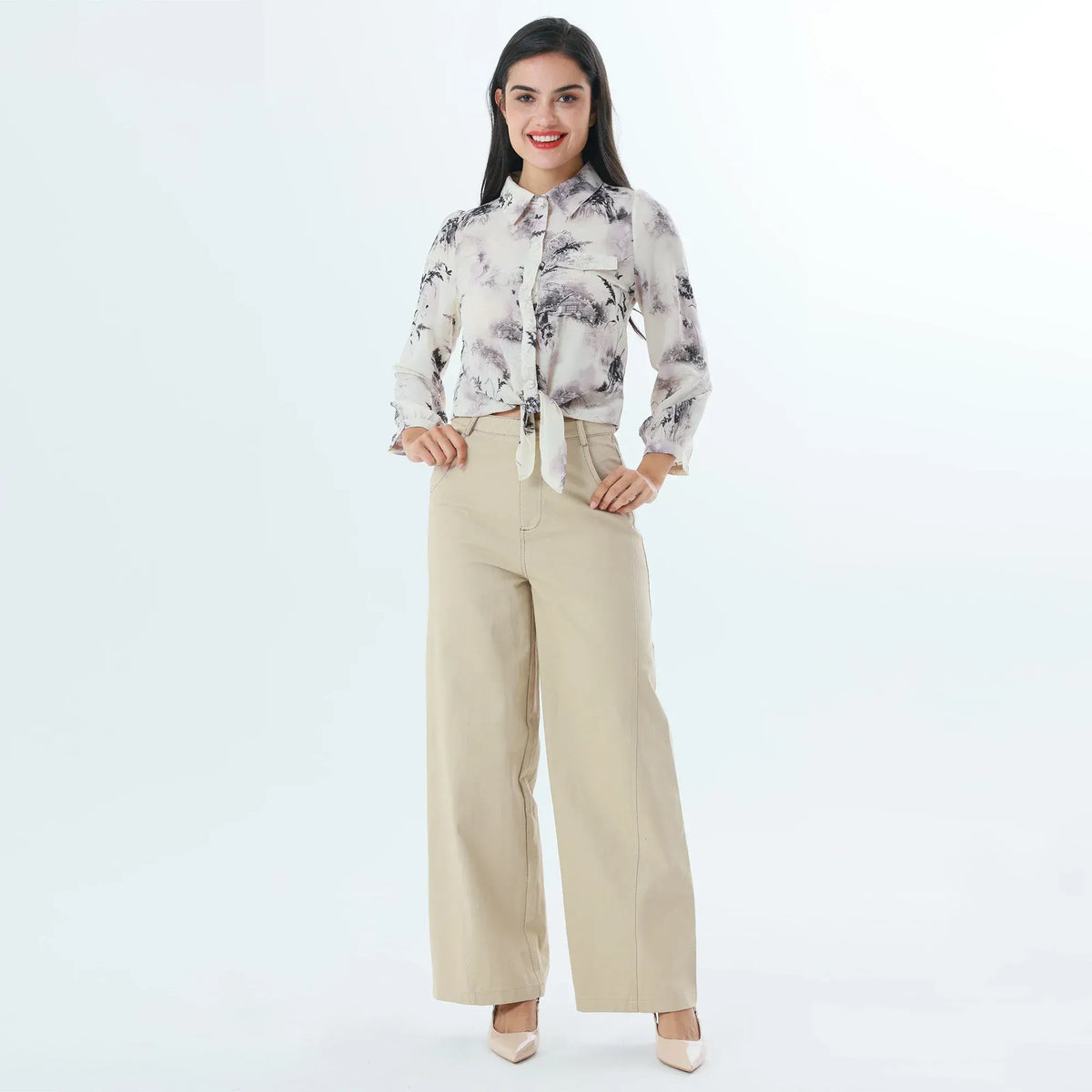 Printed Fashion Shirt For Women Image