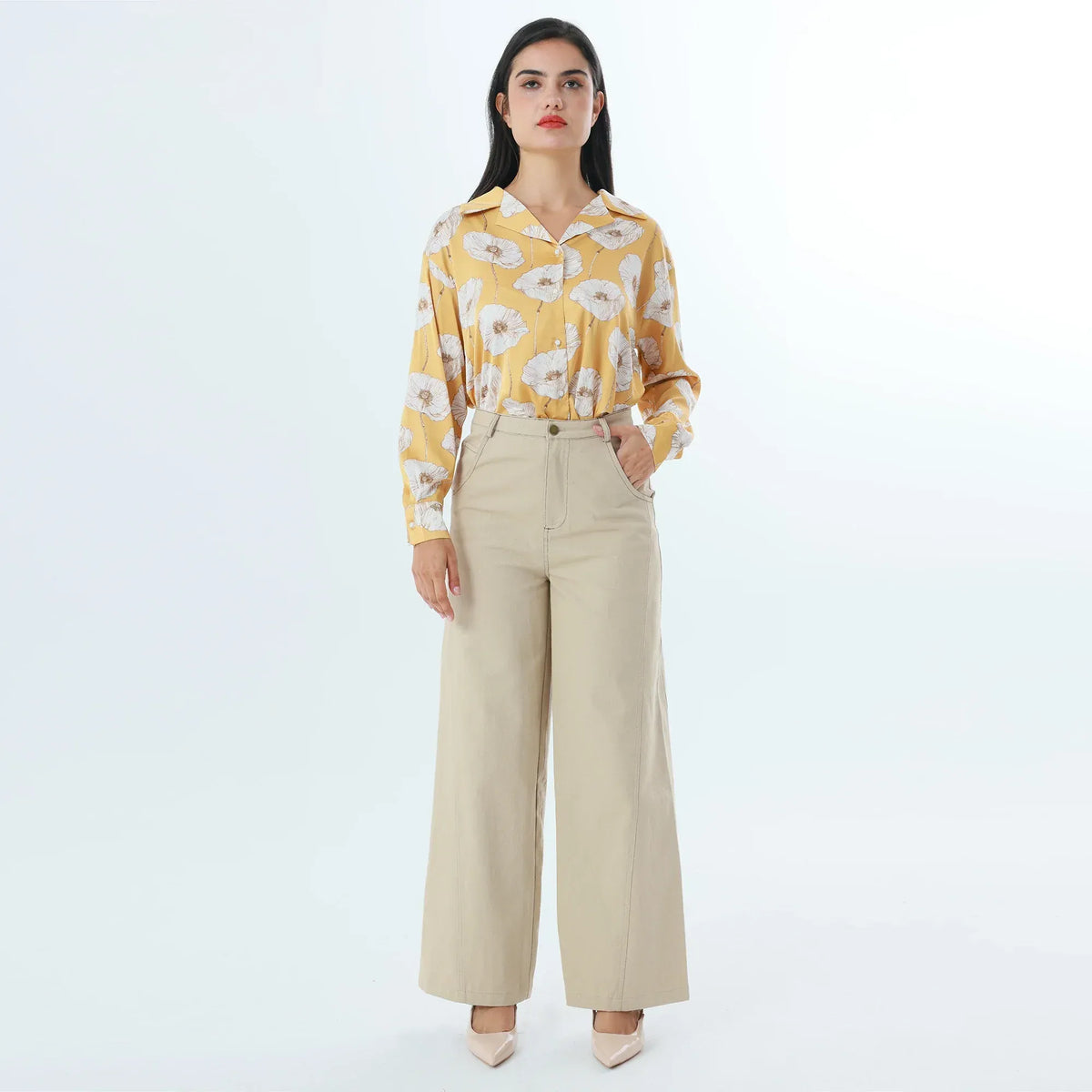 Plain Fashion Pants For Women Image