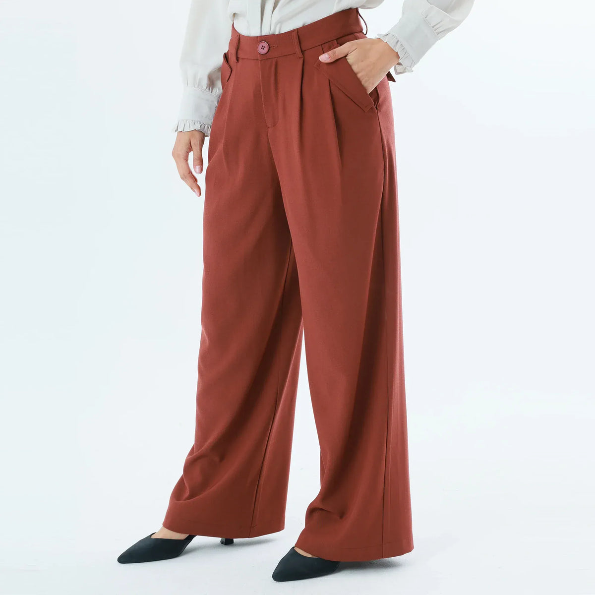 Plain Fashion Pants For Women Image