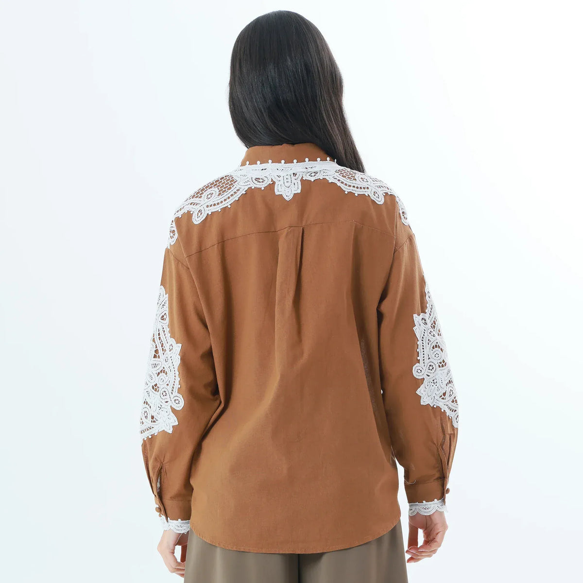 Laced Fashion Shirt For Women Image
