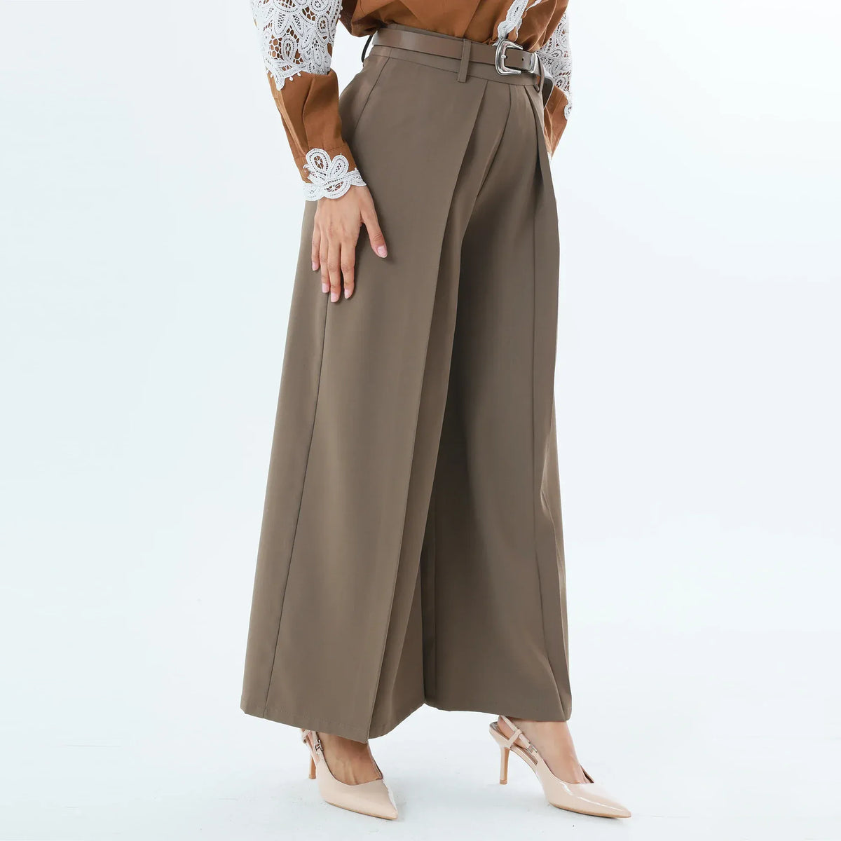 Plain Fashion Pants For Women Image