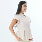 Plain Fashion Shirt For Women Image