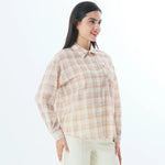 Checked Fashion Shirt For Women Image
