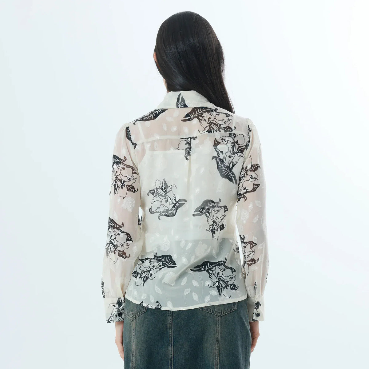 Floral Fashion Shirt For Women Image