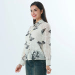 Floral Fashion Shirt For Women Image