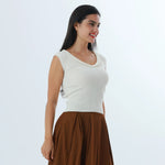 Plain Fashion T-Shirt For Women Image