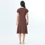 Plain Fashion Dress For Women Image