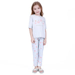 Blue Floral Set-2Pc for Girls Image