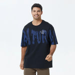 Black Printed T.Shirt for Men Image