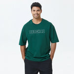 Green Printed T.Shirt for Men Image