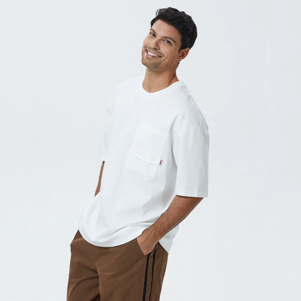 Badge T.Shirt for Men Image