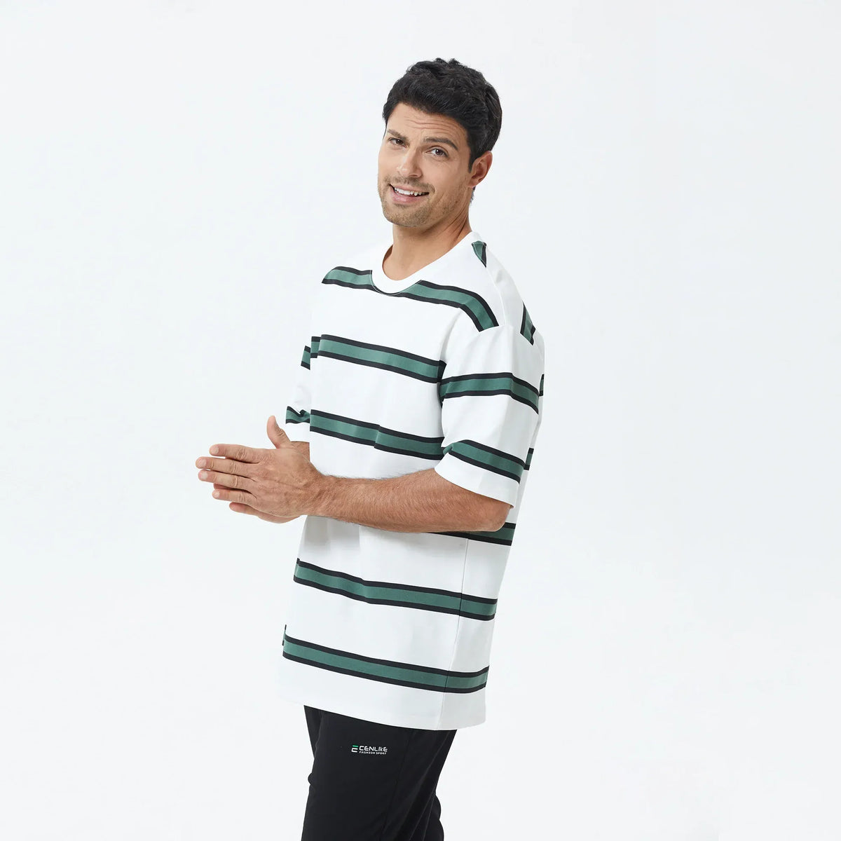 Striped T.Shirt for Men Image