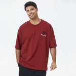 Red Printed T.Shirt for Men Image