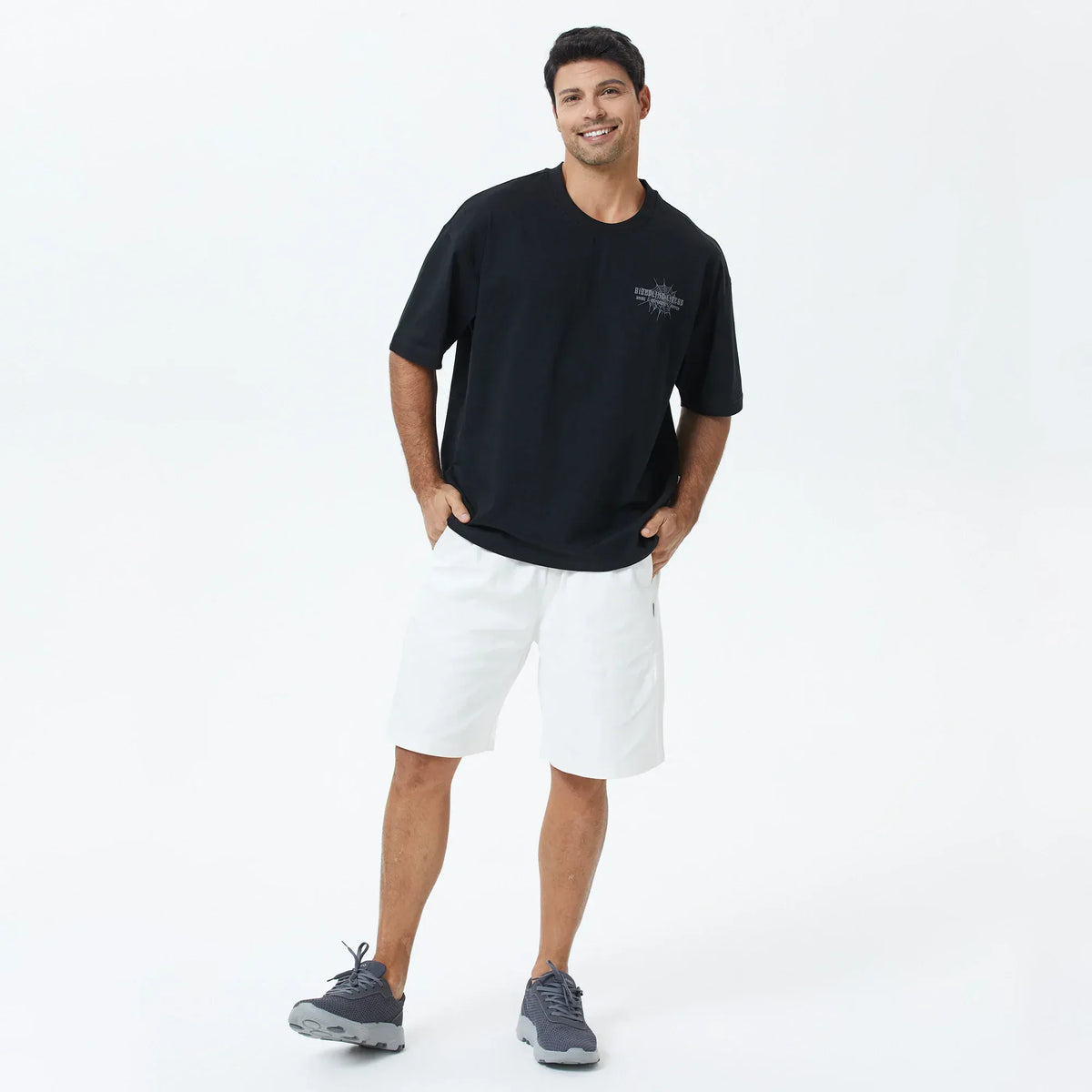 Badge Shorts for Men Image