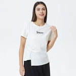 White Embroidery T.Shirt for Women Image