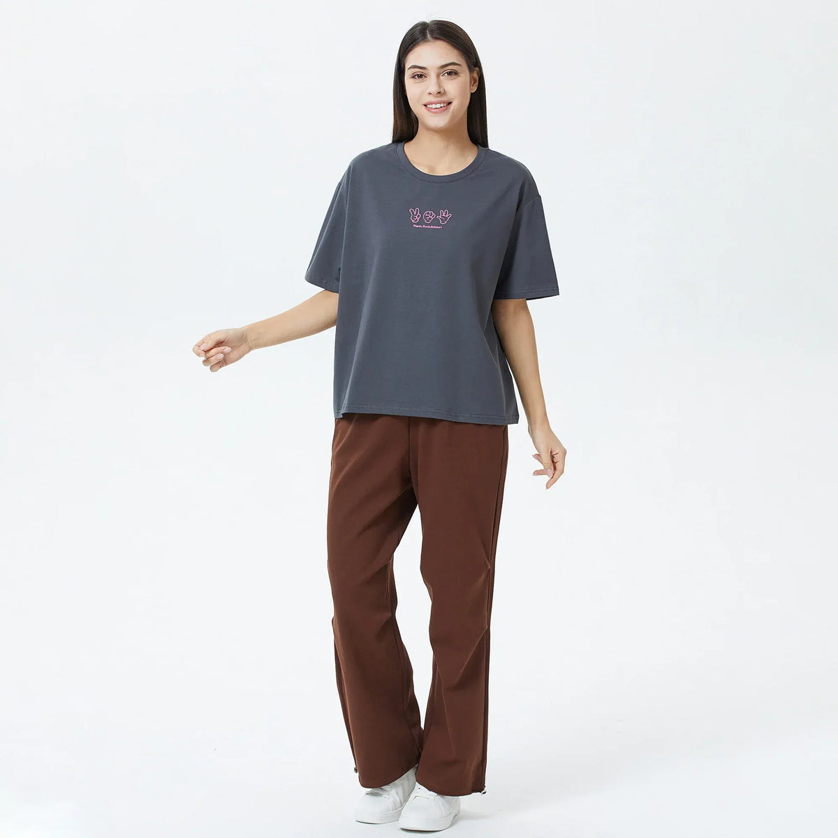 Embroidery Printed T.Shirt for Women Image