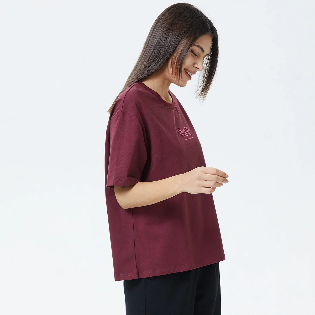 Embroidery Printed T.Shirt for Women Image