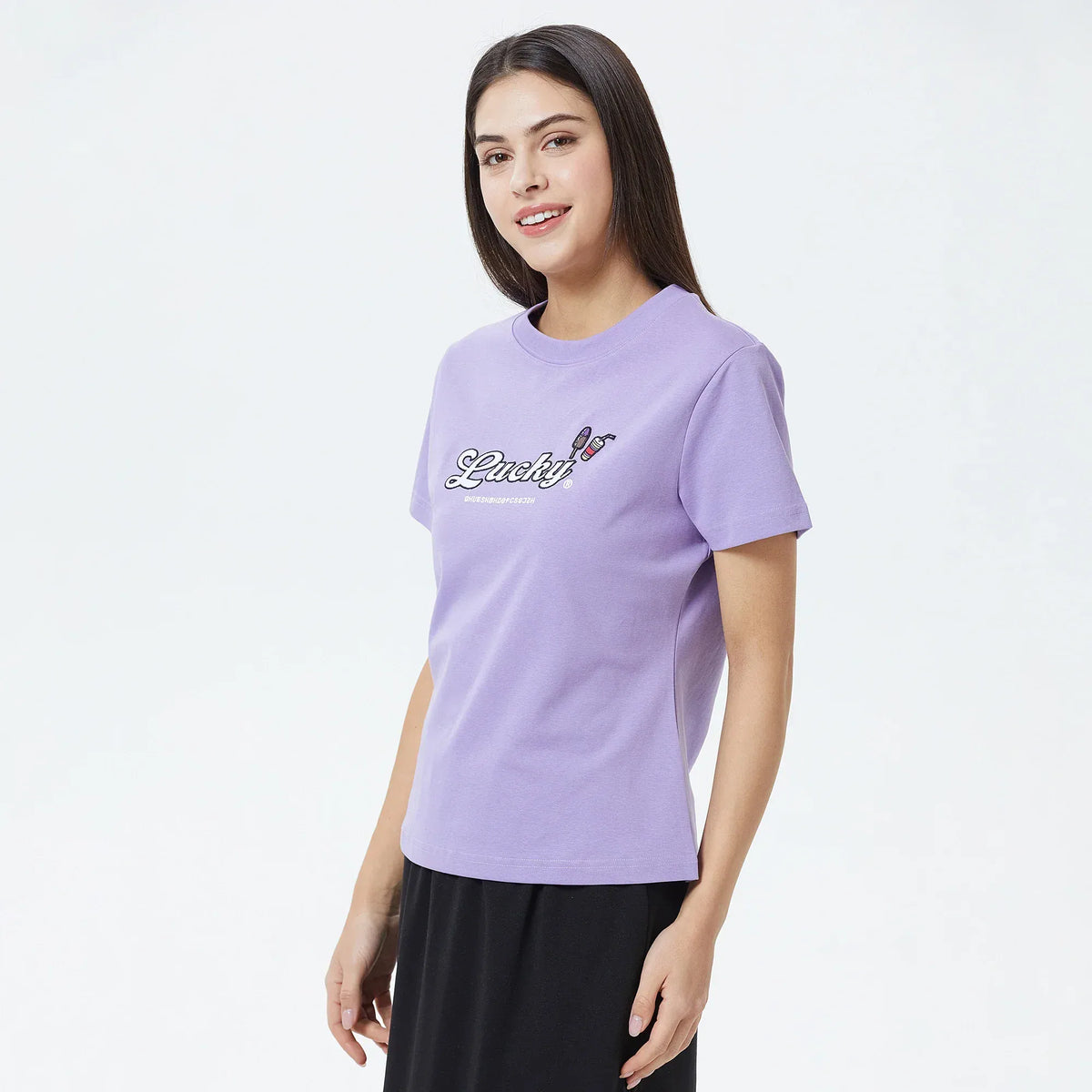 Embroidery Printed T.Shirt for Women Image