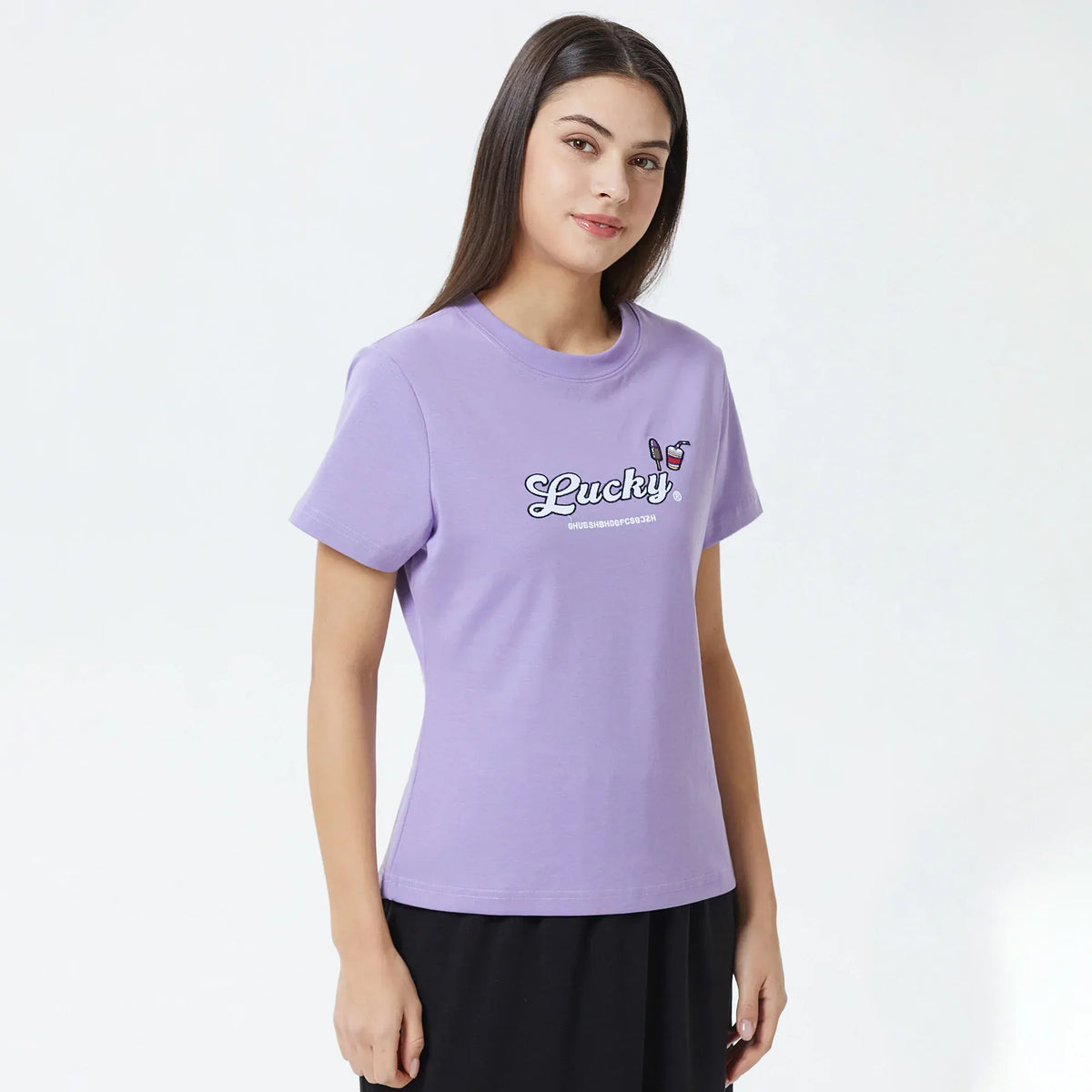 Embroidery Printed T.Shirt for Women Image