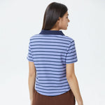 Striped Polo Shirt for Women Image