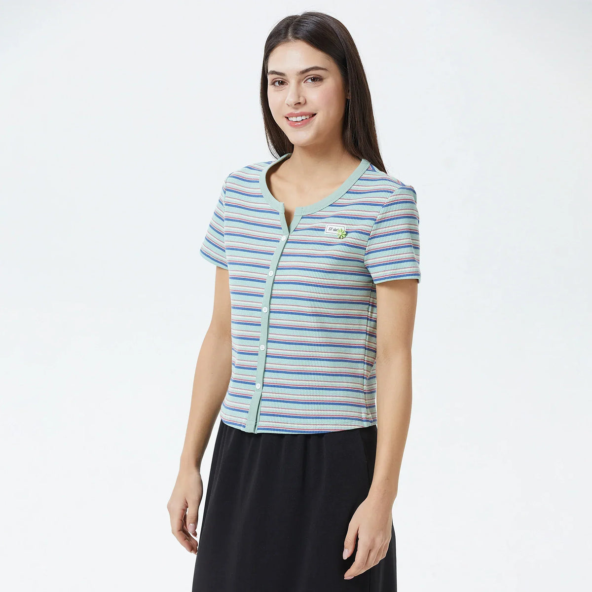 Striped T.Shirt for Women Image