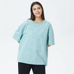 Green Printed T.Shirt for Women Image